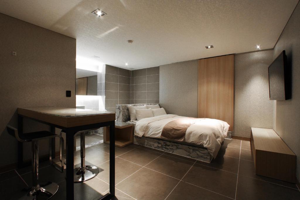 Haeundae Yeoubi Hotel بوسان المظهر الخارجي الصورة