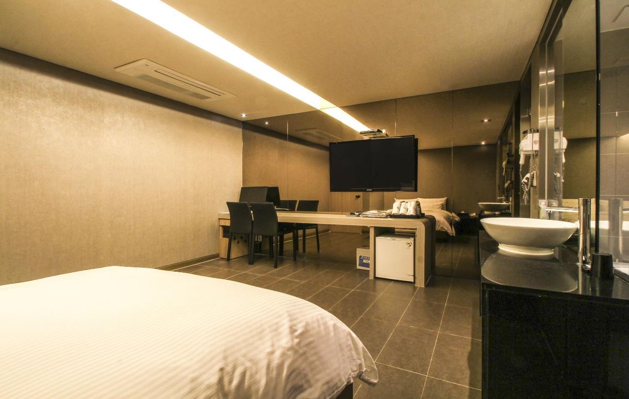 Haeundae Yeoubi Hotel بوسان المظهر الخارجي الصورة